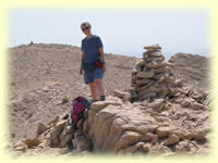 Summit cairns