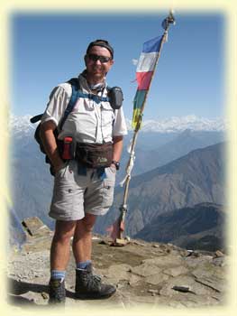 Roy at the viewpoint