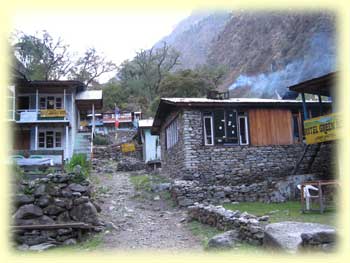 Early morning at Lama Hotel